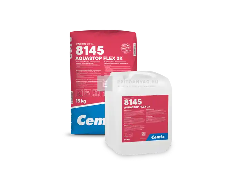 Cemix 8145 Aquastop Flex 2K kétkomponensű kenhető vízszigetelés 15+10 kg Akció