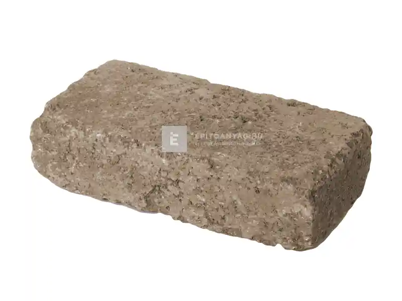 Népszerű ABeton Antik betontégla antikolt barna 12x24x6 cm