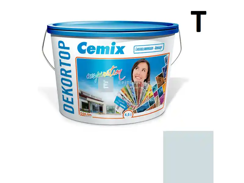 Expressz szállítás Cemix 2802 DekorTOP diszperziós homlokzatfesték 4721 blue 4,5 l