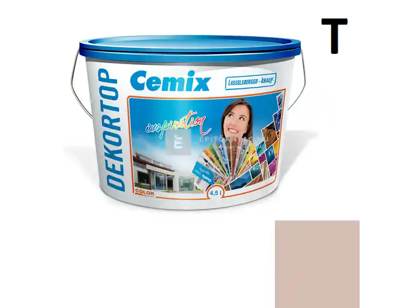 Cemix 2802 DekorTOP diszperziós homlokzatfesték 5123 rusty 4,5 l Bestseller