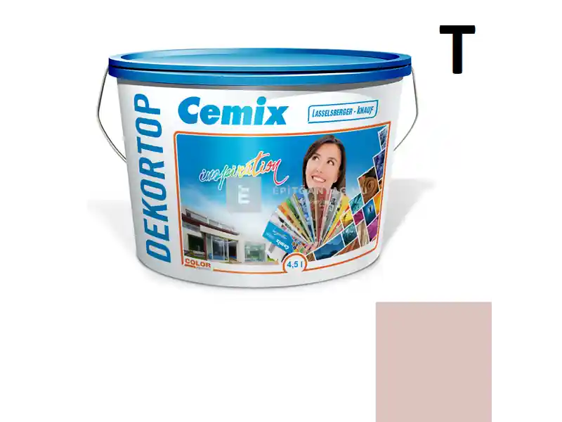 Cemix 2802 DekorTOP diszperziós homlokzatfesték 5151 rusty 4,5 l Utolsó esély