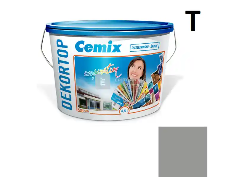 Cemix 2802 DekorTOP diszperziós homlokzatfesték 5317 rock 4,5 l Prémium