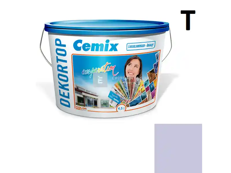 Cemix 2802 DekorTOP diszperziós homlokzatfesték 6713 intense 4,5 l Expressz kézbesítés