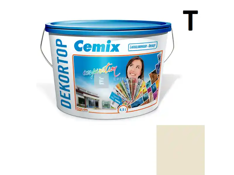 Vedd meg online Cemix 2802 DekorTOP diszperziós homlokzatfesték 6911 intense 4,5 l