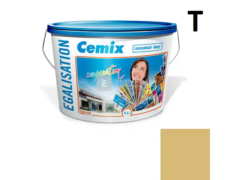 Szuper ajánlat Cemix 2805 Egalisation színfelújító homlokzatfesték 4329 orange 4,5 l