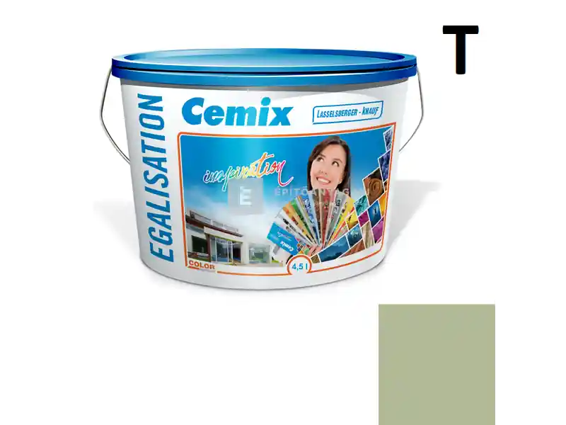 Biztonságos vásárlás Cemix 2805 Egalisation színfelújító homlokzatfesték 4517 green 4,5 l