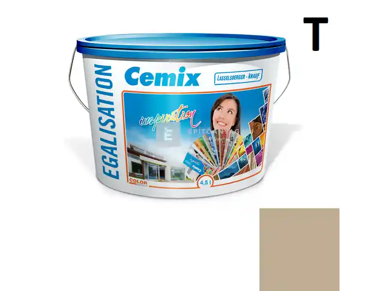 Prémium Cemix 2805 Egalisation színfelújító homlokzatfesték 4937 brown 4,5 l