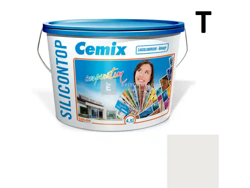 Kedvezményes ár Cemix 2800 SiliconTOP szilikon homlokzatfesték 4141 cream 4,5 l