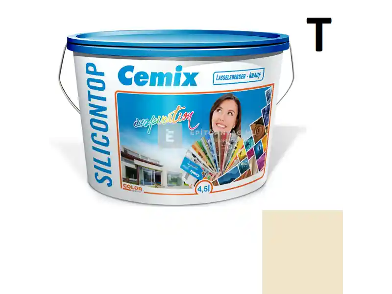 Cemix 2800 SiliconTOP szilikon homlokzatfesték 4361 orange 4,5 l Gyors kiszállítás