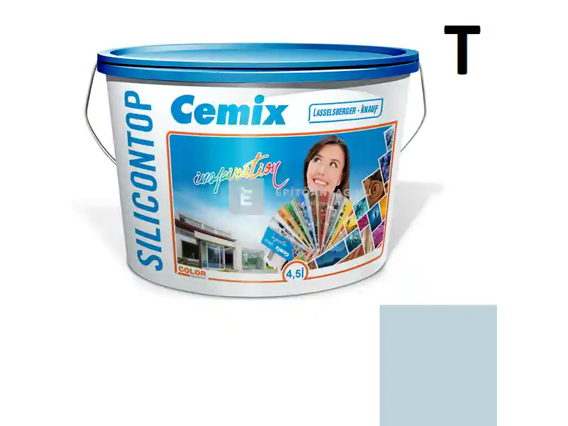Nézd meg most Cemix 2800 SiliconTOP szilikon homlokzatfesték 4713 blue 4,5 l