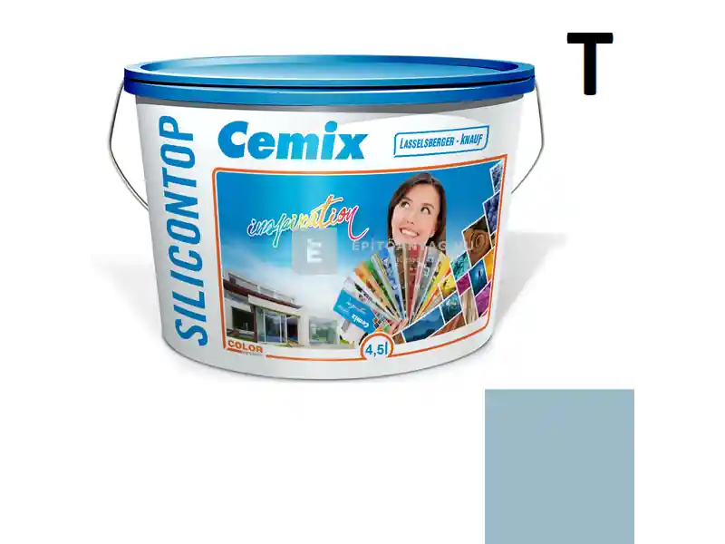 Cemix 2800 SiliconTOP szilikon homlokzatfesték 4717 blue 4,5 l Kihagyhatatlan ajánlat