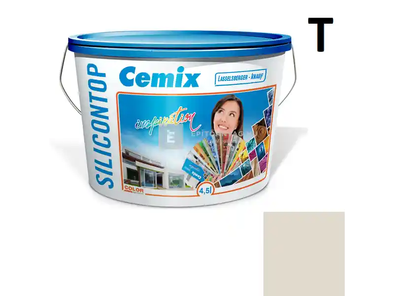 Cemix 2800 SiliconTOP szilikon homlokzatfesték 4941 brown 4,5 l Biztonságos fizetés