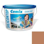 Végkiárusítás Cemix 2800 SiliconTOP szilikon homlokzatfesték 4967 brown 4,5 l
