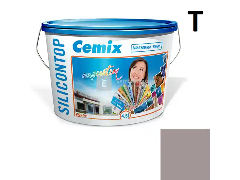 Cemix 2800 SiliconTOP szilikon homlokzatfesték 5185 rusty 4,5 l Újdonság