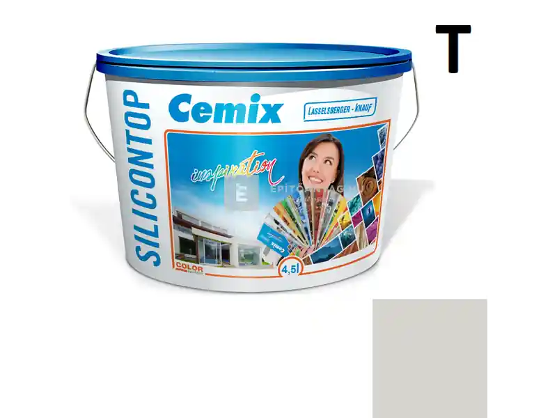 Cemix 2800 SiliconTOP szilikon homlokzatfesték 5345 rock 4,5 l Olcsóbb