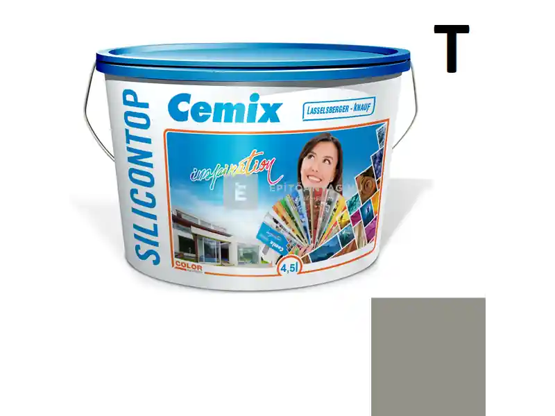 Cemix 2800 SiliconTOP szilikon homlokzatfesték 6955 intense 4,5 l Kiárusítás