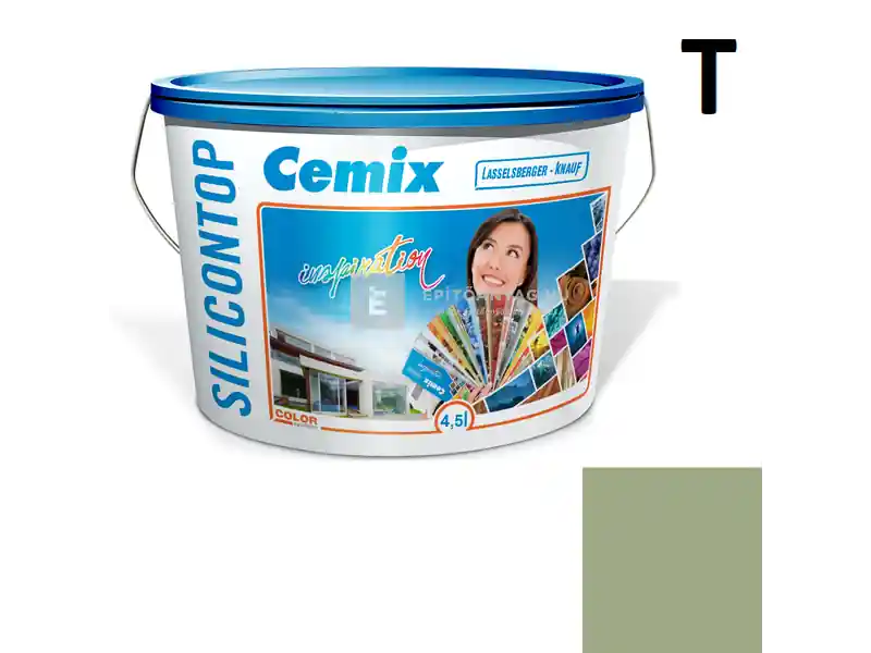 Cemix 2800 SiliconTOP szilikon homlokzatfesték 6555 intense 4,5 l Árcsökkenés