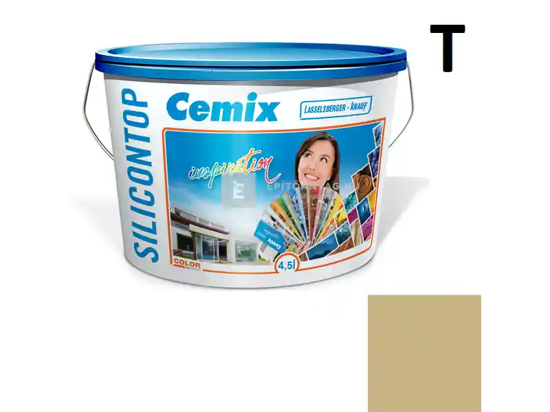 Cemix 2800 SiliconTOP szilikon homlokzatfesték 6915 intense 4,5 l Végkiárusítás