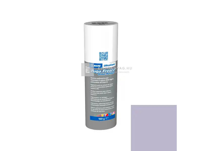 Azonnal elérhető Mapei UltraCare Fuga Fresca fugafelújító 163 halványlila 160 g