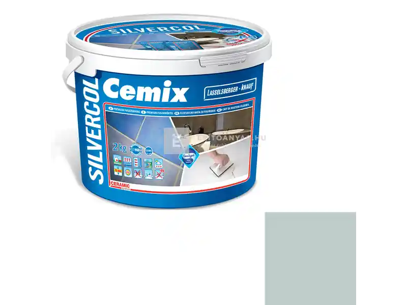 Olcsó Cemix 8640 SilverCol fugázó 2-15 mm manhattan 2 kg