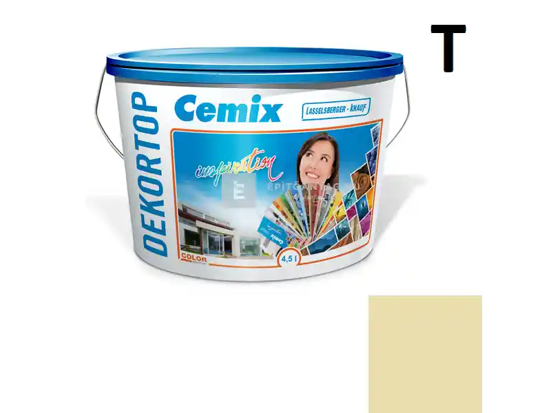 Cemix 2802 DekorTOP diszperziós homlokzatfesték 4323 orange 4,5 l Vedd meg online