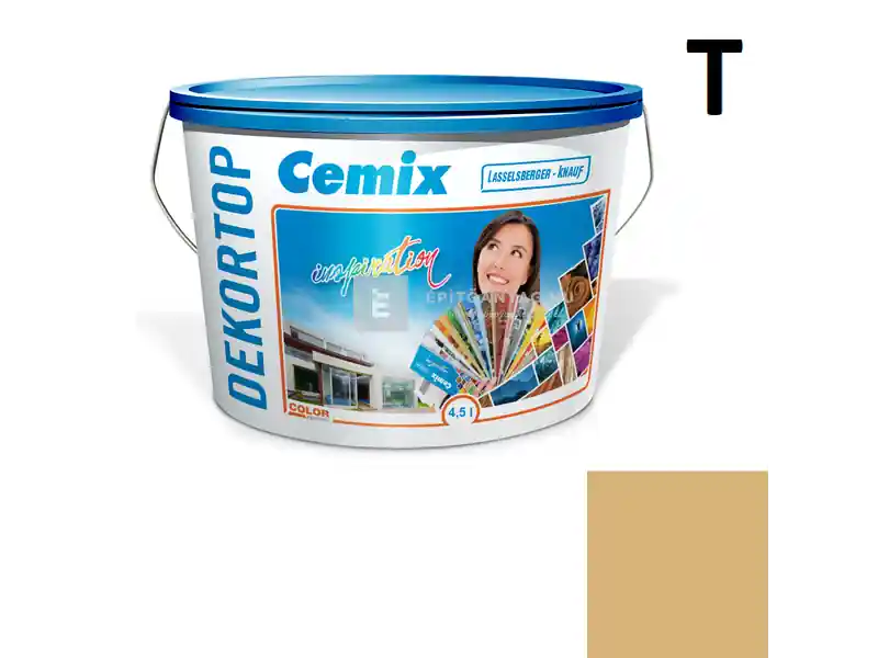 Cemix 2802 DekorTOP diszperziós homlokzatfesték 4357 orange 4,5 l Ne maradj le