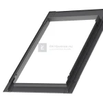 Kedvezményes ár VELUX Basic 1000 EDS 78x160 cm-es burkolókeret, sík tetőfedő anyaghoz