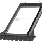 Akció VELUX Basic 1000 EDW 55x78 cm-es burkolókeret, profilos tetőfedő anyaghoz