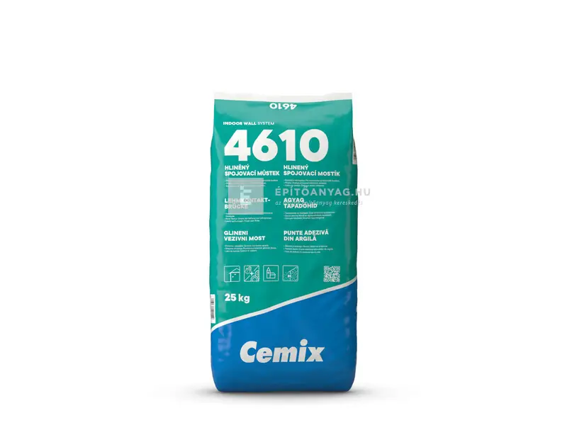 Cemix 4610 Agyag Tapadóhíd 25 kg Csak ma