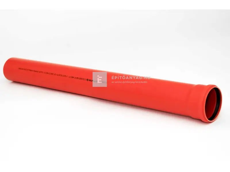 Valplast KG PVC többrétegű tokos cső gumigyűrűvel 110 mm, 3 m Szezonális akció