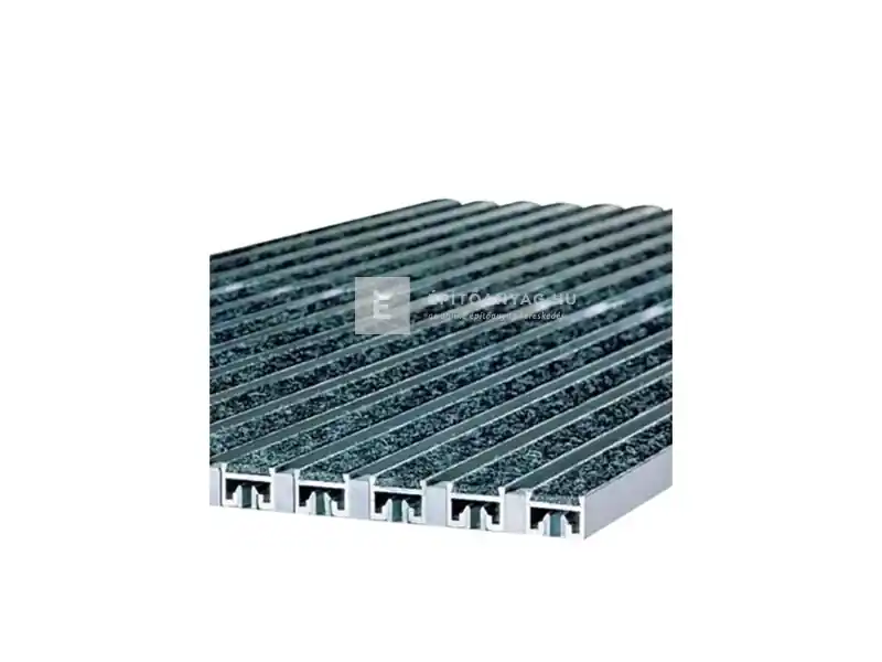 Aco Self Vario2 Rips lábtörlő rács műrost betéttel 60x60 cm, antracit Végkiárusítás