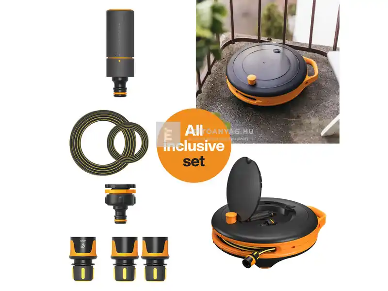 Fiskars Comfort S tömlődob szett Expressz kézbesítés