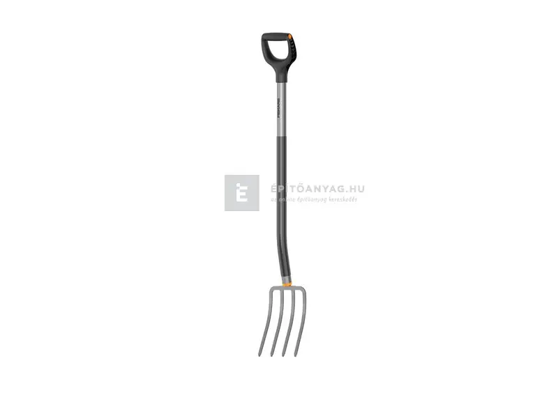 Biztonságos fizetés Fiskars Ergonomic kerti villa, szürke