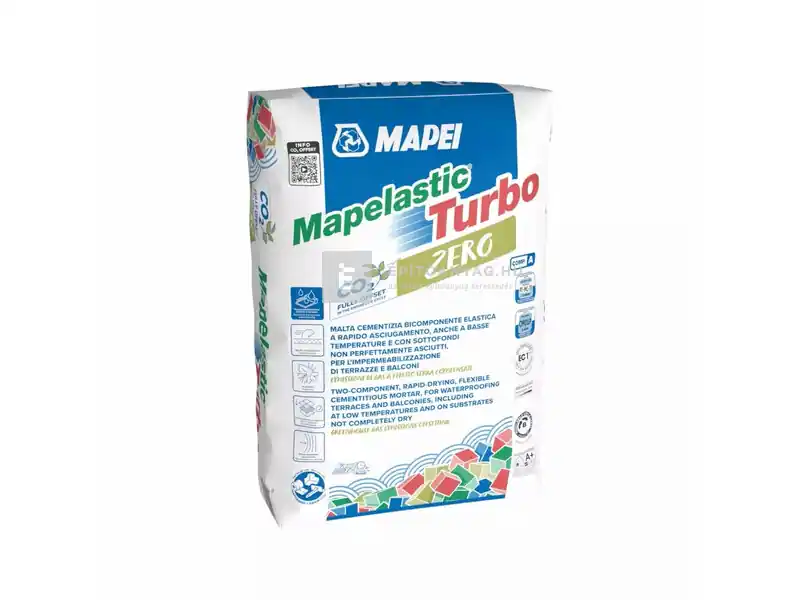 Vedd meg online Mapei Mapelastic Turbo Zero gyorskötő kenhető vízszigetelő A komponens 20 kg