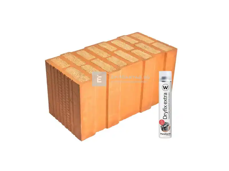 Porotherm 50 Thermo Rapid Dryfix tégla Legjobb ár