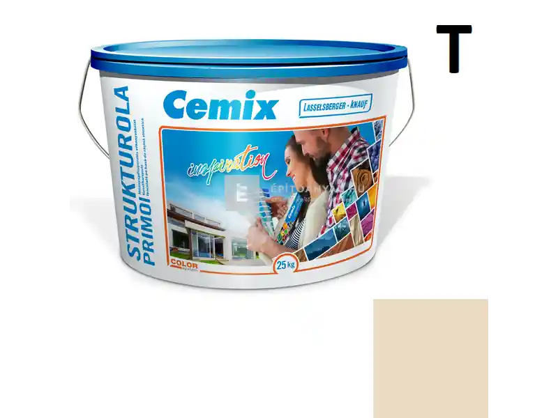 Expressz kézbesítés Cemix 2703 StrukturOLA Primo diszperziós vékonyvakolat, kapart 1,5 mm 5173 rusty 25 kg
