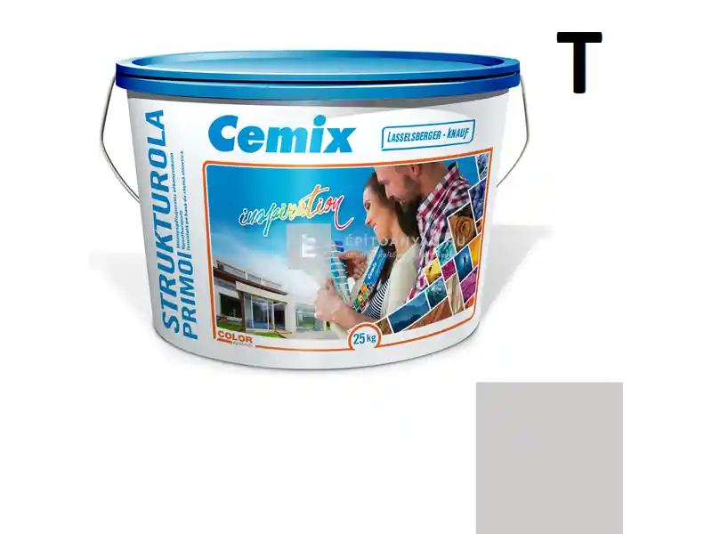 Cemix 2703 StrukturOLA Primo diszperziós vékonyvakolat, kapart 1,5 mm 6951 intense 25 kg Ne maradj le
