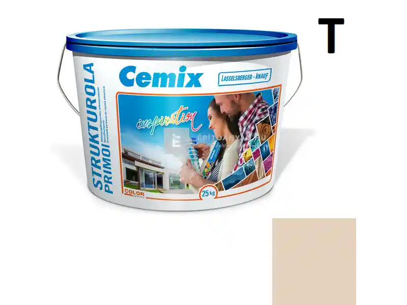 Biztonságos fizetés Cemix 2703 StrukturOLA Primo diszperziós vékonyvakolat, dörzsölt 2 mm 5131 rusty 25 kg