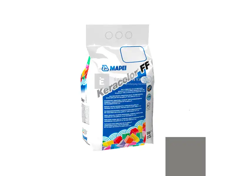 Legnépszerűbb Mapei Keracolor FF Flex fugázó 113, cementszürke 5 kg