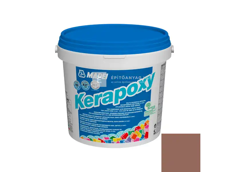 Mapei Kerapoxy ragasztó és fugázó R2T RG 142 gesztenye 10 kg Alacsony ár