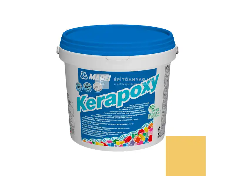 Mapei Kerapoxy ragasztó és fugázó R2T RG 150 sárga 10 kg Rendeld meg most