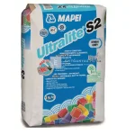 Mapei Ultralite S2 Flex kerámiaburkolat-ragasztó C2E S2 szürke 15 kg Azonnali szállítás