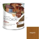 Biztonságos fizetés Poli-Farbe Boróka Satin oldószeres, selyemfényű vastaglazúr mogyoró 0,75 l