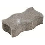 Semmelrock Univerzális térkő Hullámkő normálkő szürke 11,25x22,5 cm 6 cm, FZS Gyors kiszállítás