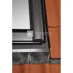 Olcsóbb Roto Designo EDZ 74x140 cm-es burkolókeret, profilos tetőfedő anyaghoz