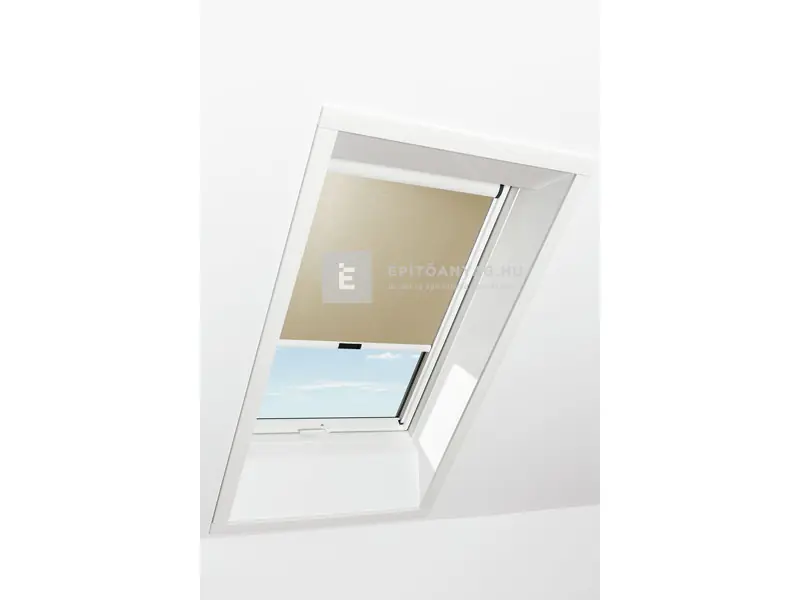 Roto Designo ZRE R4/R7 54x78 cm sötét-bézs fényszűrő roló, alumínium profilokkal Akció