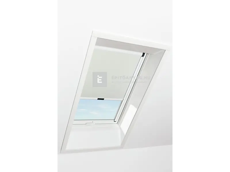 Vedd meg most Roto Designo ZRV R4/R7 74x98 cm, világosbézs fényzáró roló, fehér profilokkal