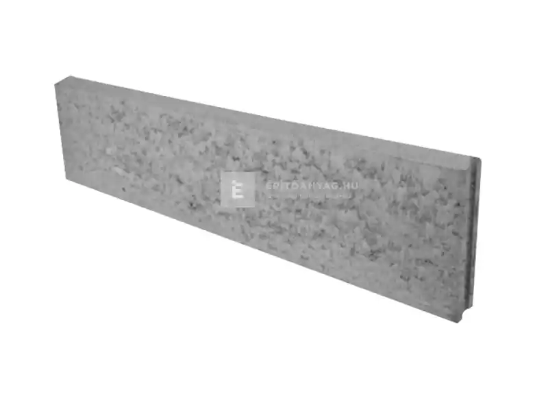 KK Kavics járdaszegély szürke 5x100x20 cm Bestseller