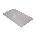 Leier lábazati kúpos fedlap finomszórt szürke 30x49x4 cm Népszerű
