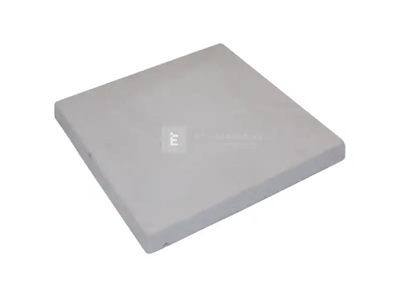 Leier pillér kúpos fedlap finombeton szürke 40x40x4 cm Azonnal elérhető